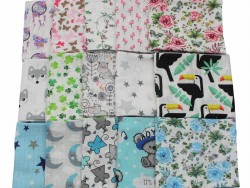 Pielucha tetrowa drukowana 70x80 cm