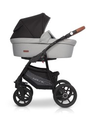 Wózek wielofunkcyjny 2w1 Riko Basic Plus Grey Fox