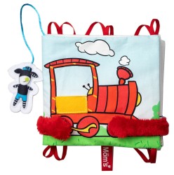 Książeczka Sensoryczna Ciuchcia Mom's Care