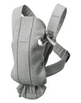 BABYBJORN MINI 3D Jersey – nosidełko, szare