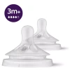 avent smoczek do butelki 3m+ respone.webp