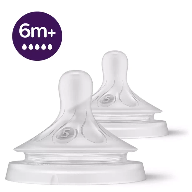 avent smoczek do butelki 6m+(5) respone.webp