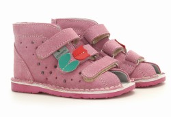 Obuwie Profilaktyczne Sandałki Danielki  Róż