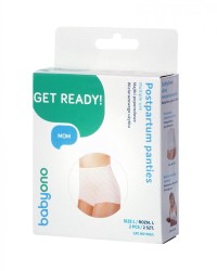 Majtki poporodowe wielorazowe, rozmiar XL, 2 szt