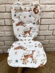 Wkładka do wózka bambusowa z siatką 3D Polski las