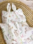 Komplet pościeli bambusowej Lananna 75x100 Wiosenna Łąka