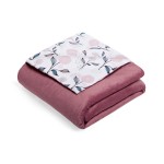 Koc kołderka Yoonco 100x80 cm flower