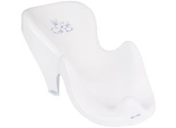 Leżaczek kąpielowy  biały
