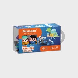 Marioinex Klocki Mini Waffle CIty Auto Policyjne i Sklep Jubilerski