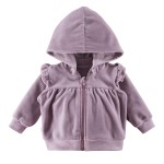 Eevi  Bluza Welurowa Botanic Wrzosowa