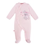 Ewa Klucze Pajac Newborn Różowy 56