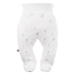 Eevi  półśpioch biały w listki PETITE