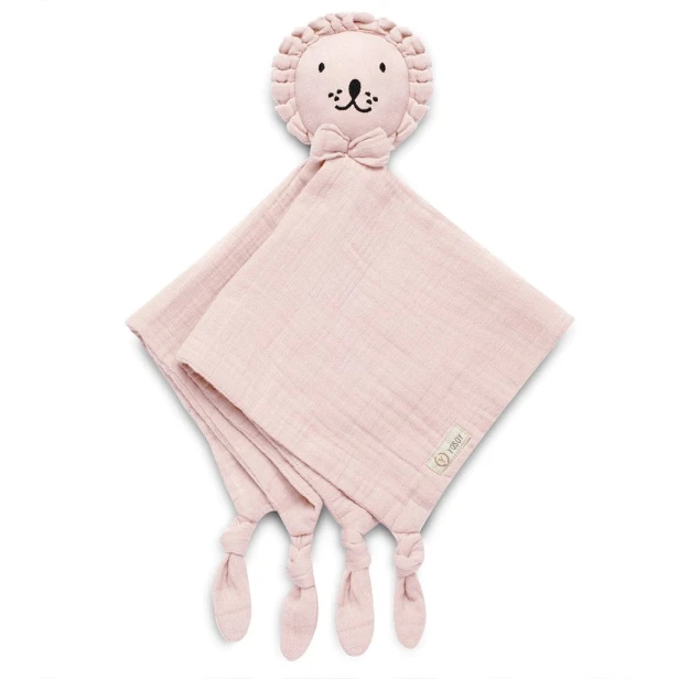 DOUDOU-PRZYTULANKA-LEW-POWDER-PINK-DOUDOU-FRIEND-LION-100-COTTON-MUSLIN-YOSOY.jpg