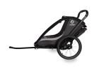 Hamax - Przyczepka rowerowa COCOON, podwójna - Grey/black