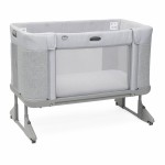 Łóżeczko Dostawne Chicco Next 2 Me Forever ASH GREY CROSS COLLECTION