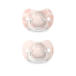 SUAVINEX  SMOCZEK SILIKONOWY FIZJOLOGICZNY SX PRO DREAMS 0-6M RÓŻOWY