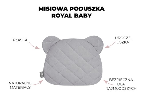 Misiowa_Poduszka_Royal_Baby_Miętowa-2