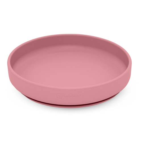 PETITE&MARS Silikonowy talerzyk z przyssawką TAKE&MATCH 6m róż+.png