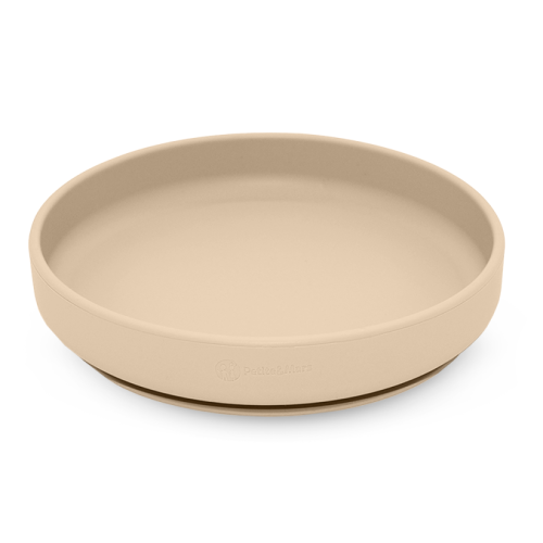 PETITE&MARS Silikonowy talerzyk z przyssawką TAKE&MATCH 6m desertsand+.png