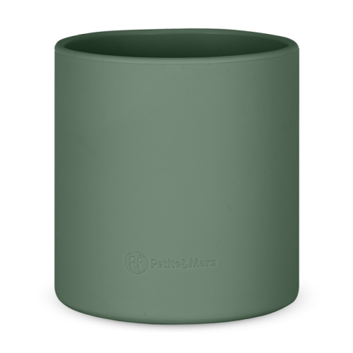 PETITE&MARS Silikonowy kubeczek Take&Match 6m+ Misty Green.png