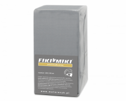 FIKI MIKI Prześcieradło Jersey szare.png