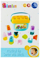 BAM BAM ZABAWKA EDUKACYJNA SORTER