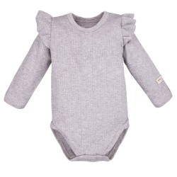 EWA BODY SIMPLY COMFY FALBANKI SZARY MELANŻ 092