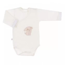 EWA BODY NEWBORN REGL DŁ ECRU 056