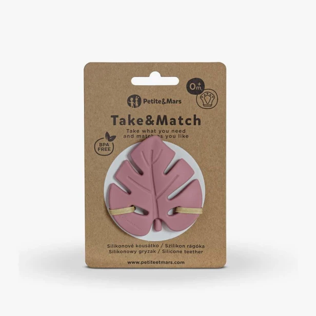 Silikonowy gryzak TAKE&MATCH 701820 Rose.jpg