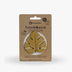 AGS Silikonowy gryzak TAKE&MATCH 701819 OCHRE.jpg