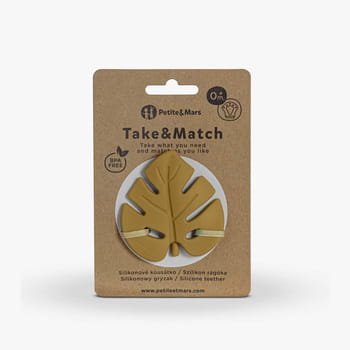 AGS Silikonowy gryzak TAKE&MATCH 701819 OCHRE.jpg