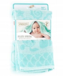 Zwoltex Pielucha bambusowa - MUSZELKI miętowe.jpg