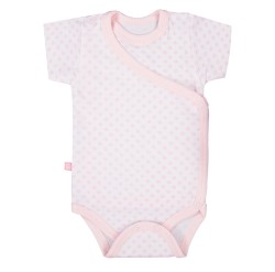 Body kopertowe jasnoróżowe w kwiatki 