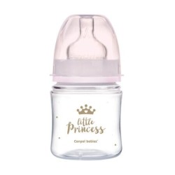 Canpol Babies Butelka Antykolkowa Royal Baby 120 ml różowa