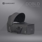 Gondola miękka do wózka dziecięcego Euro-Cart Doblo Iron