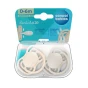 Canpol babies Smoczek silikonowy 0-6m symetryczny DENTAL AIR 2 szt. kremowy2.webp