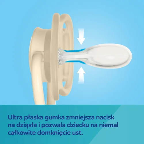 Canpol babies Smoczek silikonowy 0-6m symetryczny DENTAL AIR 2 szt. kremowy5.webp