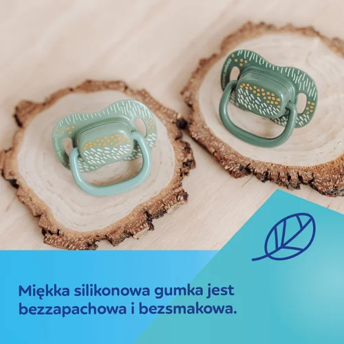 Canpol babies Smoczek usp. silikonowy symetryczny 18m+ MOUNTAINS 2 szt. żółte33.webp