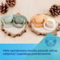 Canpol babies Smoczek usp. silikonowy symetryczny 18m+ MOUNTAINS 2 szt. żółte44.webp