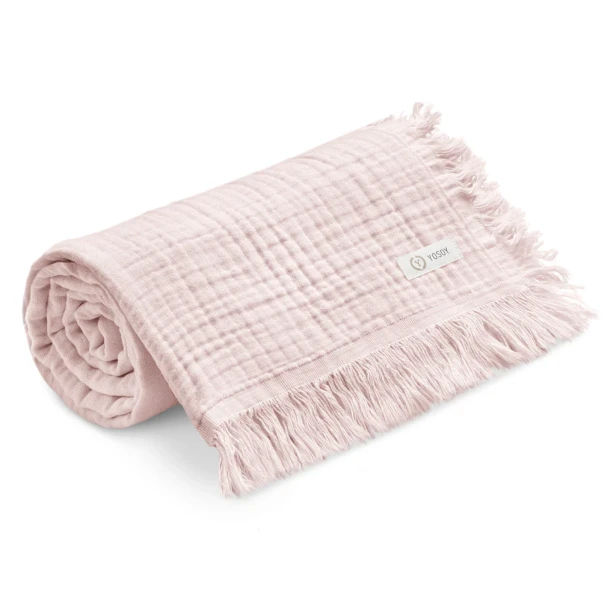 KOCMUSLINOWY4WARSTWOWYPUDROWYROZ-4-LAYERMUSLINBLANKETPOWDERPINKYOSOY.webp