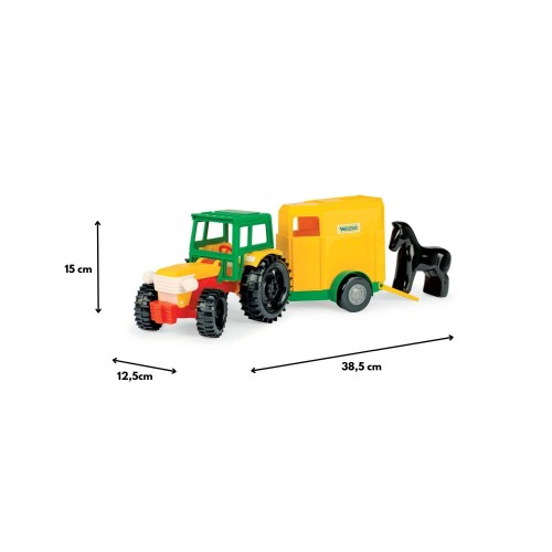 Wader Traktor z przyczepą na konia (1).jpg