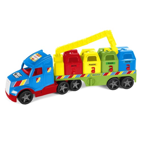 Wader Magic Truck Basic śmieciarka recycling (2).jpg