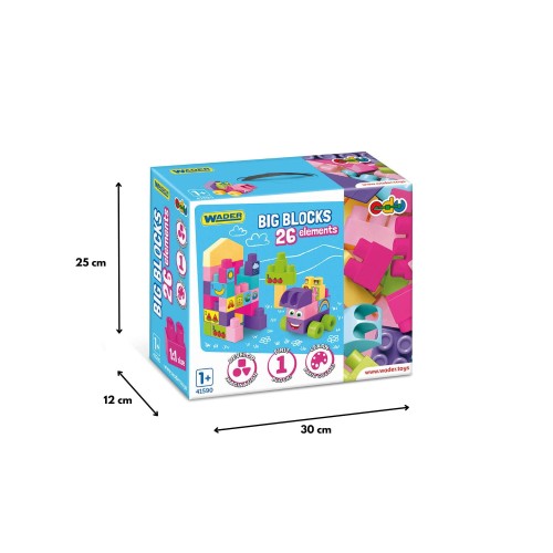 Wader Big Blocks Pink klocki 26 el (1).jpg