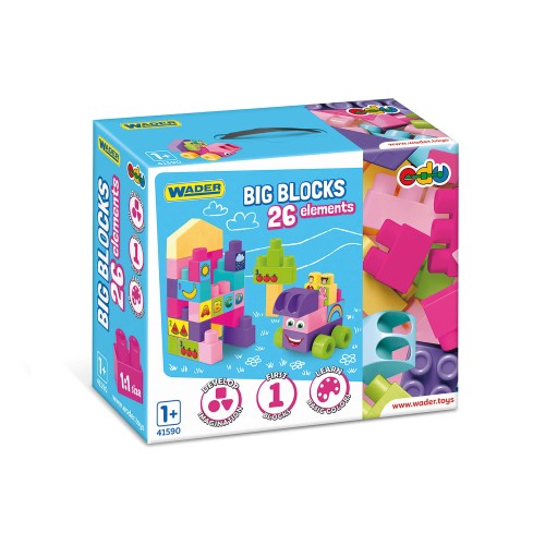 Wader Big Blocks Pink klocki 26 el (4).jpg