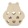 PETITE&MARS Silikonowa zabawka z grzechotką Bear Basil Desert Sand.png