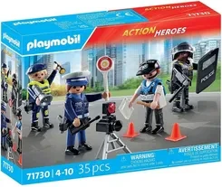 Playmobil Zestaw figurek policjantów 71730