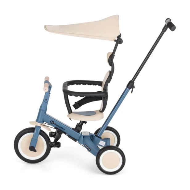Rowerek biegowy Petite&Mars 5 w 1 Turbo Plus  Ocean Blue (3).webp