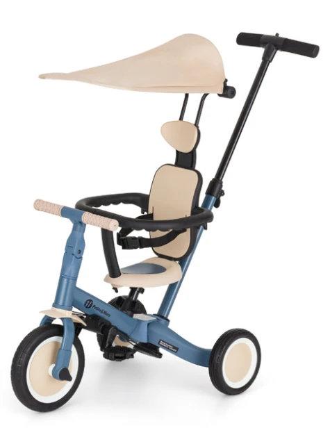 Rowerek biegowy Petite&Mars 5 w 1 Turbo Plus  Ocean Blue (2).webp