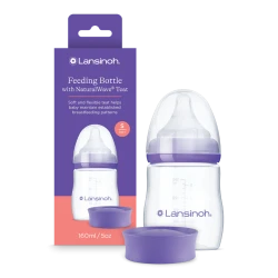 Lansinoh Butelka do karmienia NaturalWave 160ml ze smoczkiem S 