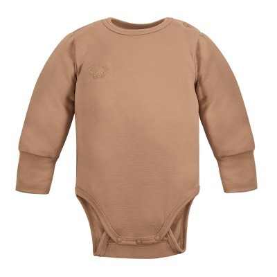 Eevi Body merino rosnące z dzieckiem Karmelowe